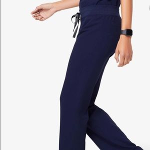 Figs Navy Blue Livington Scrub Pants